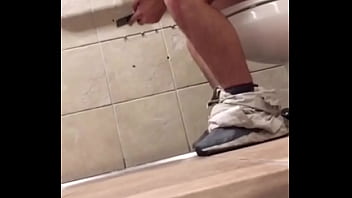 Preview 1 of Stunner In Hose Sucks Dong - Caught Fred Meyer employee jerking off