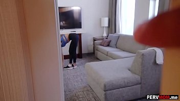 Preview 1 of Hot Mom Korean Hd - Round ass latina stepmom needed a hands on workout