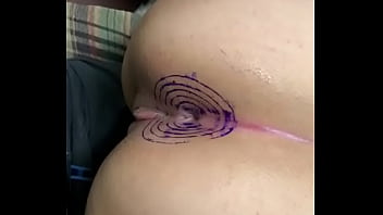 Preview 4 of Full Sil Pek Garl - Ass Tatto video 2