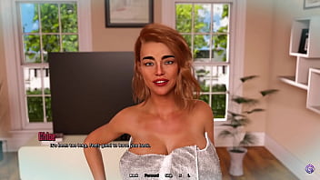 Preview 3 of Moms Bung Full Hd Video - Horny Naked Step Aunt Let Me Grab Her Big Tits First Time - 3D Hentai Animated Porn - Life in Santa County