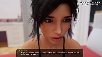 Preview 4 of Hot Very Yuong Girl - Beautiful stepmom gets her hot warm tight pussy fucked in shower l My sexiest gameplay moments l Milfy City l Part #32