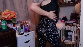 Preview 1 of Naughty Milf Nylon - Ass Out Of This World