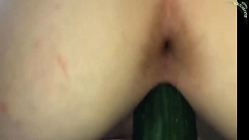 Preview 4 of Uk Dancer - Horny Wet Teen Play With Pussy And Ridding A Cucumber Hot Amateur Cucumber Cam Homemade