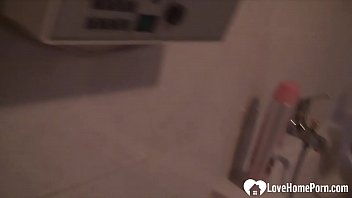 Preview 1 of Baby He Porn - Desirable chick pleasures herself during her shower