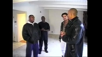 Preview 1 of 3gp Animal Xxx - Lucky black hunk gets to fuck three hungry babes on the floor