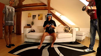 Preview 2 of Ava Addam Grup - Hot Sexy Tight Pussy Girls in different Lingerie Sets do a Try on Haul for Panties and Tiny Thongs at Leon Lambert House with Backstage