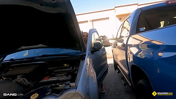 Preview 1 of More Dirty Debutantes 25 - Broke College Girl McKenzie Mae Trades Pussy For Auto Repair