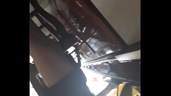 Preview 1 of Hot Mom Chudai Video Kichen - City Hunter Upskirt
