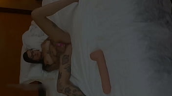 Preview 3 of Muslim Nihab - promo Huge Cocks only for nerdy Alt Girl Tanksfeet