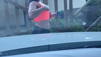 Preview 3 of Son Vs Mom Xx - Compilado esposa rabuda exibindo a bunda de shortinho