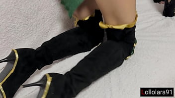 Preview 1 of Mallu Sajini Aunty Hot - non crederai a cosa &egrave_ successo!! (Jade mortal kombat cosplay)