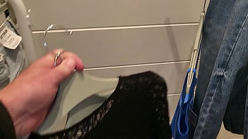 Preview 4 of Wild Licked Pussy - Kiwi Piss drinking MILF slut used as toilet while trying on clothes at the mall