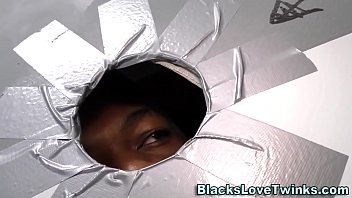 Preview 2 of Milf Baru - Horny hunks gobbles big black cock
