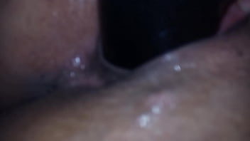 Preview 1 of Fucking Exhaust Pipe - Bbc dildo for latina wife
