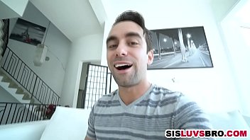 Preview 1 of Yakuza Japa - Skinny teen step sister giving pervy stepbrother a blowjob