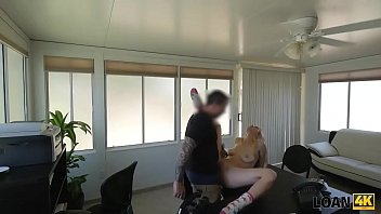 Preview 4 of Leams - LOAN4K. Babe should pass casting in the office to get a credit