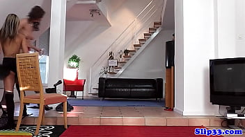 Preview 3 of Xxxx Video 12 Sl - Tiny euro sharing oldmans cock with milf