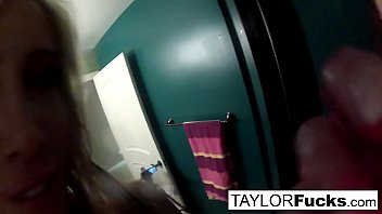 Preview 3 of School Girl Fuck 8th Class - Taylor and her even bustier friend Aria Giovanni
