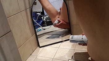 Preview 4 of Pornstar Angel White - Spray cream enema