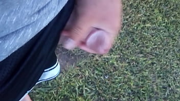 Preview 2 of Mom Son Blowjob Russian - Cumming outside