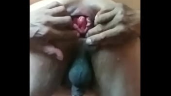 Preview 2 of Sissy Horny At Beach - Mostrando mi hoyo