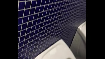 Preview 2 of Public Agent Jav - Spycam guy at urinals