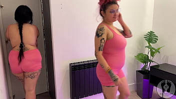 Preview 1 of Asian Fbsn - GG HUGE BOOBS JUMPING TITS BELLY FETISH ASS SHAKING PREVIEW