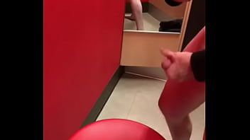 Preview 3 of Solo Male Mssterbatin - Cumming In Target Dressing Room