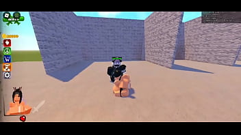 Preview 3 of Lex Steel Painful Anal - Whorblox bunny girl (no audio)