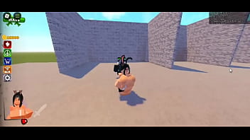 Preview 4 of Lex Steel Painful Anal - Whorblox bunny girl (no audio)