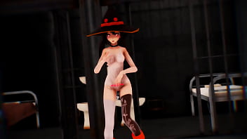 Preview 3 of Gadis Perawan Japanese - [20190825][MMD]XXXDance Megumin HYBRID