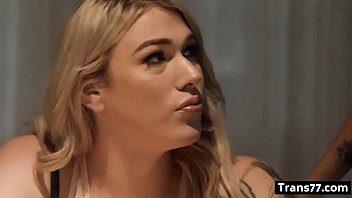 Preview 2 of Wifes Best - Aspen Brooks hot tranny fucks guy