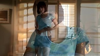 Preview 1 of Ladyboy Com - Hot Hayden Winters strips off pink lingerie and masturbates