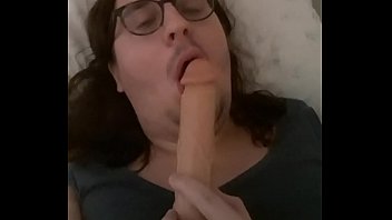 Preview 3 of G Yoga - Bear deepthroat with his dildo