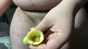 Preview 1 of Very Big Hole Xxx - Solobdsmman 71 :I fuck banana