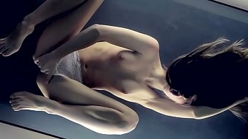 Preview 3 of Cholo Paltai - Russian blonde Krystal Boyd masturbates on the glass floor