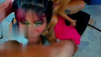 Preview 1 of Tracy Jordan Bondage - Nasty deep blowjobs leaving cock drooling