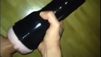 Preview 2 of Made Sex In Kitchen - Flashlight fuck