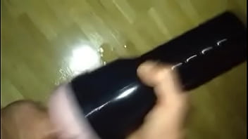 Preview 3 of Made Sex In Kitchen - Flashlight fuck