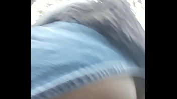 Preview 4 of Reep Xxx Video Fall - Ebony Ride my Dick in public park