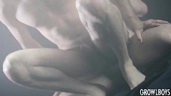 Preview 3 of Kayden Kross Cooking - GrowlBoys - Big Dick Daddy bareback fucks furry pup stud in new furry gay comic