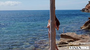 Preview 1 of Mom Jerks Son Compilation - VIXEN This perfect trophy goes wild on vacation