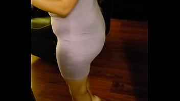 Preview 1 of Forced Bondage Video - latina wife showing panties