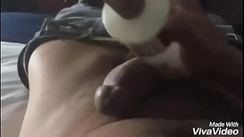 Preview 1 of Sedang Tidur Asian - Masturbating with a shampoo bottle