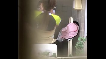 Preview 2 of Barzlillan Big Butt Anal - Japanese toilet part 2
