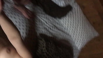 Preview 4 of Selena Twerks - D shoots his cum on Hmong girls chest after she sucks his BWC