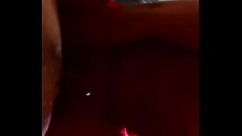 Preview 1 of Mom Yoga Help Son Dog - RIDING AND JERKIING OFF ON CUB,  I CUM ALL OVER HIS BELLY AND CHEST I EAT MY OWN CUM