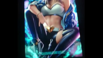 Preview 2 of My Husband Mistress Part One - Akali Cum Tribute League of legends