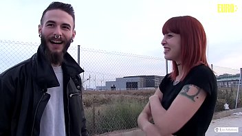 Preview 2 of Rape Dance Xxx - AMATEUR EURO - Latina Lilyan Red Pick Up Guy To Play With Her