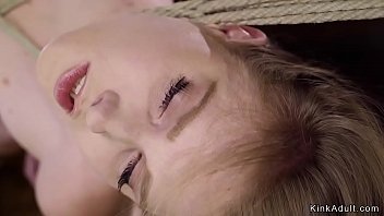Preview 1 of Arab Hasina Xxx Videos - Babe tied to a wooden beam gets flogged